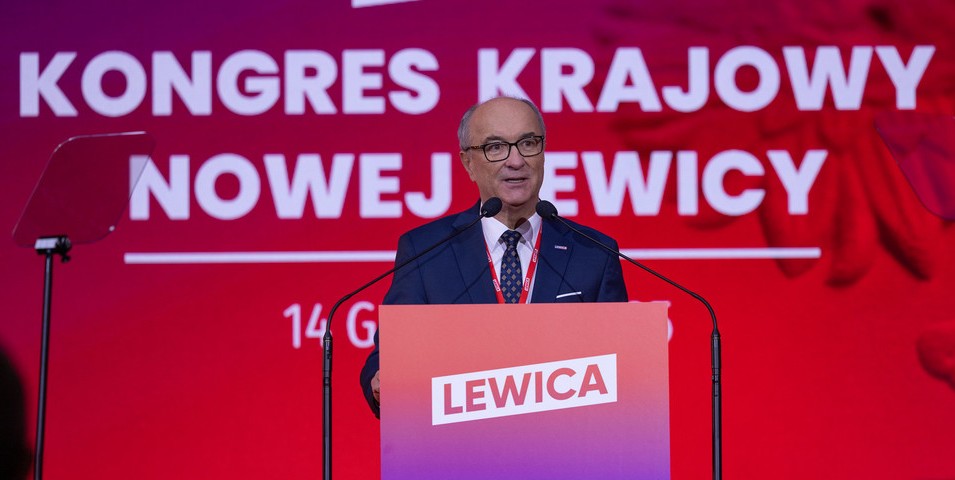 Włodzimierz Czarzasty przemawia na Kongresie Nowej Lewicy