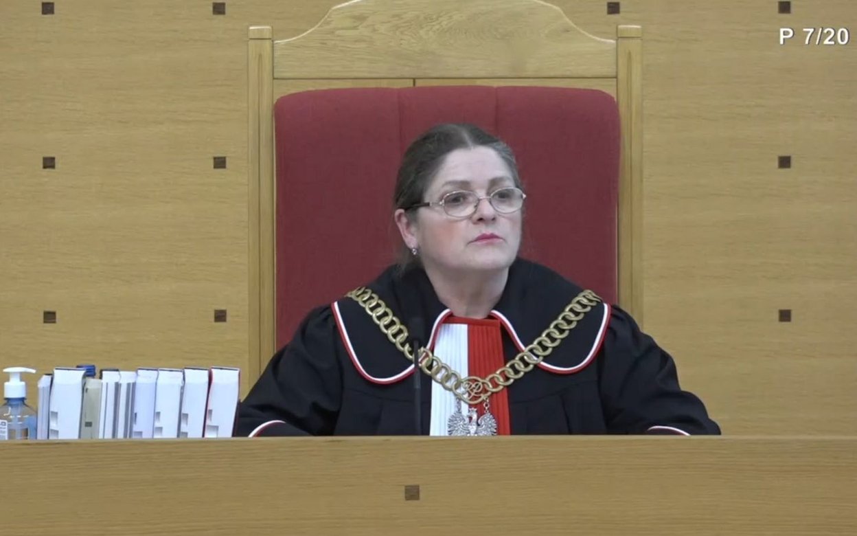 Krystyna Pawłowicz, była sędzia Trybunału Konstytucyjnego, która nie otrzymała odprawy ani emerytury z ZUS