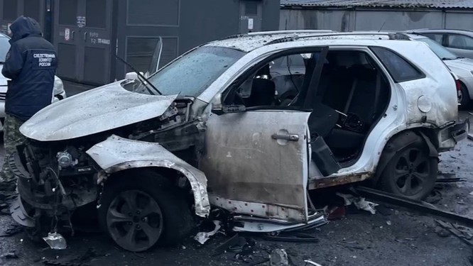 Zamach na rosyjskiego generała – zniszczony samochód po eksplozji w Moskwie, miejsce domniemanego ataku z 22 grudnia 2025 roku