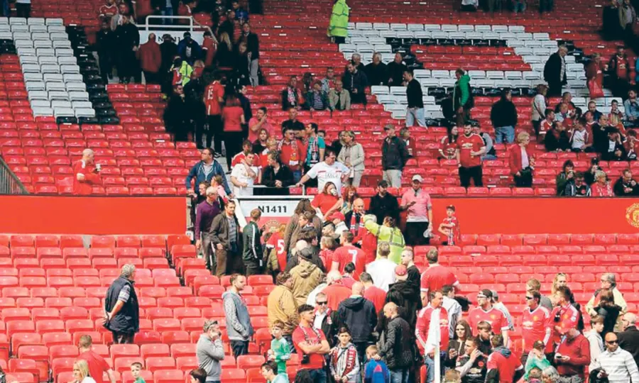 Atrapa bomby na stadionie Old Trafford