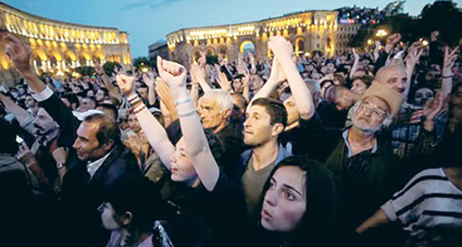 W Erewaniu niespokojnie