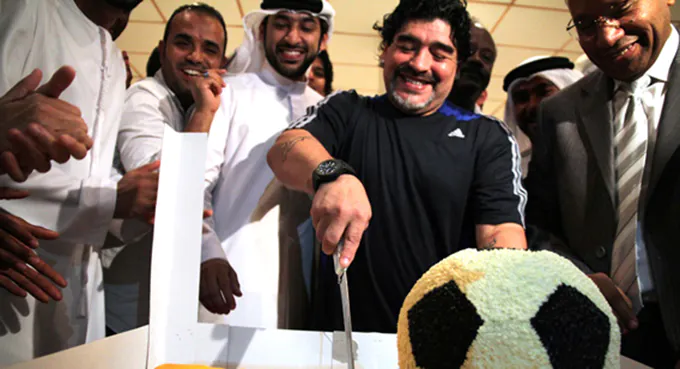 Boski Diego wyląduje za Bugiem