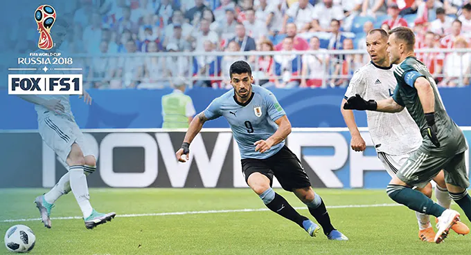 MŚ 2018: Urugwajczycy skarcili Rosjan