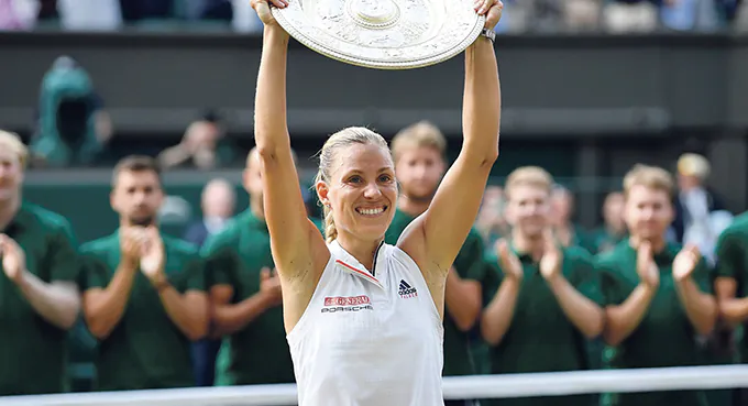 Sukces Angelique Kerber na trawie