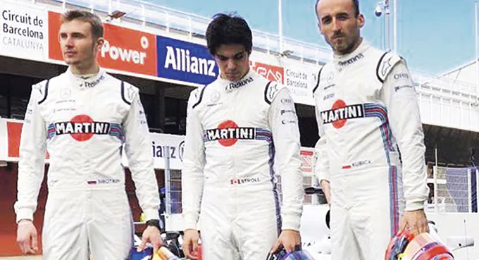 Lance Stroll w Force India, a gdzie Kubica?