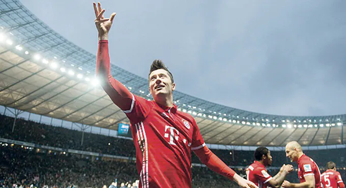 W Bayernie znów lubią Lewego