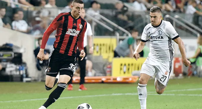 Tylko Legia Warszawa w Lidze Europy trafiła na łatwych rywali