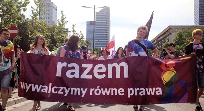 Razem – partia happening