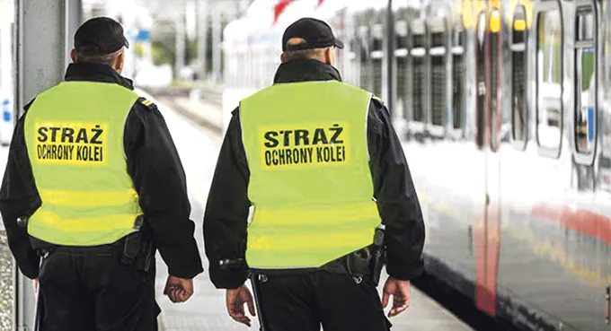 Dyskretny urok policji kolejowej
