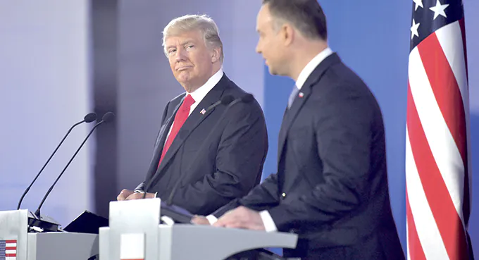 Donald Trump a Polska