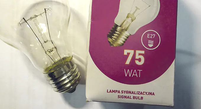 Wszędzie kupimy zwykłe żarówki