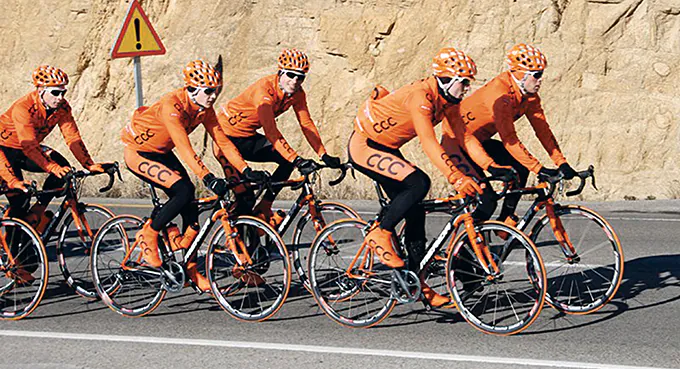 Kolarstwo: CCC Team pręży muskuły