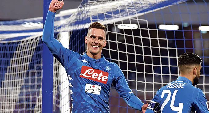 Milik chce być lepszy od Piątka