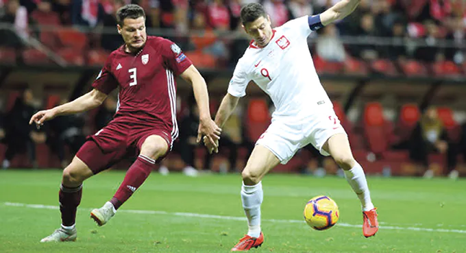 Popis Lewandowskiego w reprezentacji