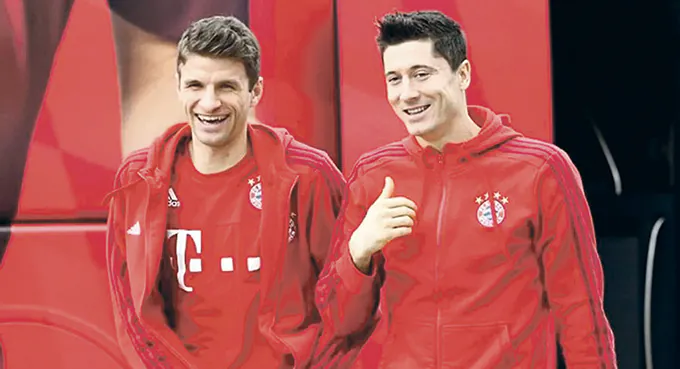 Mueller w cieniu Lewandowskiego