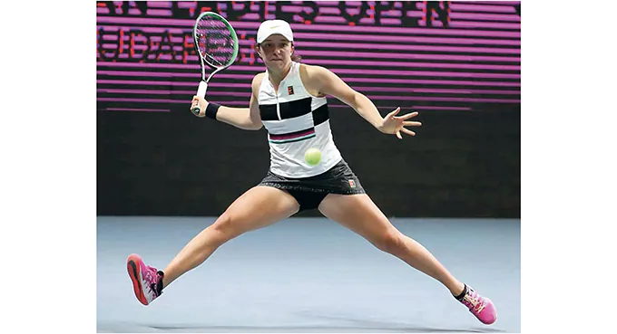 Pierwszy finał Igi Świątek