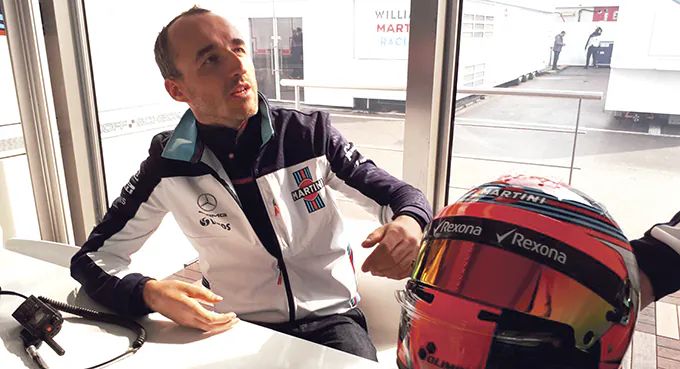 Kubica listkiem figowym Williamsa