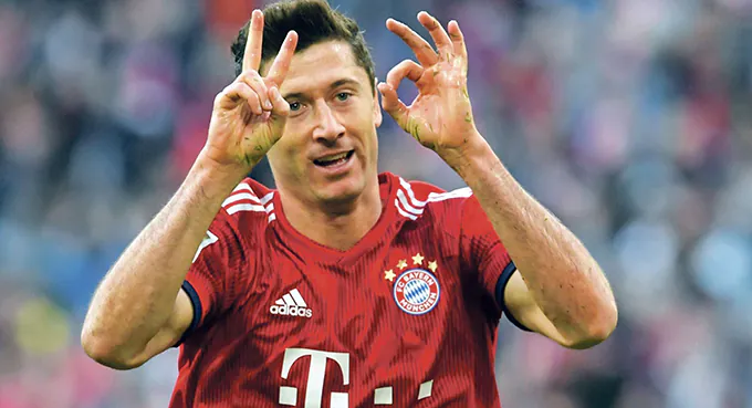 Lewy skompletował drugą setkę