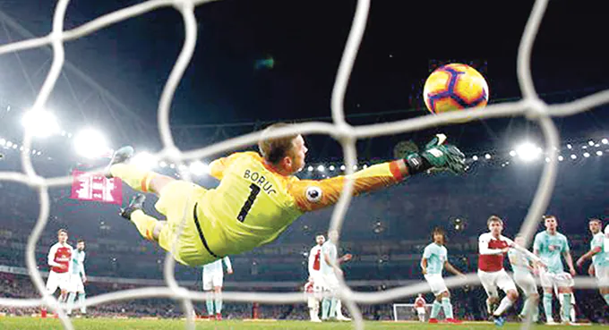 W Bournemouth docenili Boruca