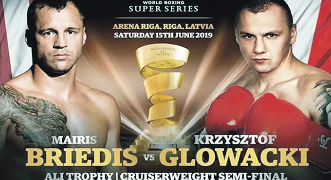 Łotysz wali z łokcia