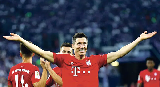 Lewandowski budzi podziw