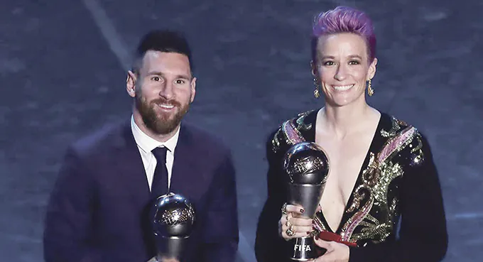 Messi po raz szósty