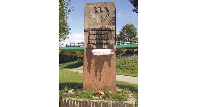 Pomnik Berlinga dobity