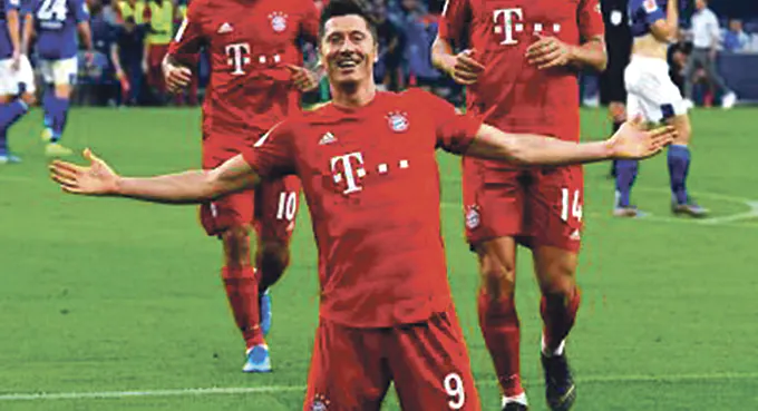 Lewy trafił po raz trzynasty