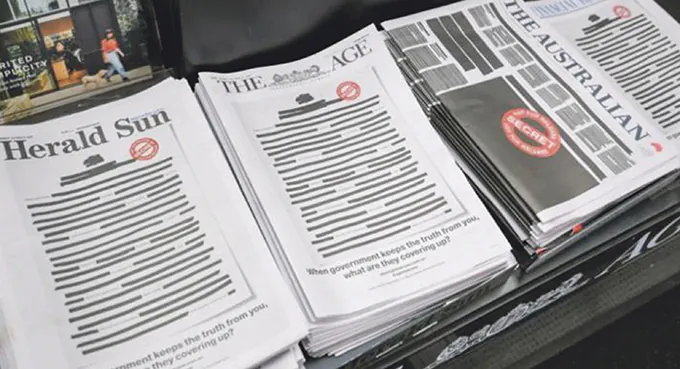 Widmo cenzury w australijskich mediach