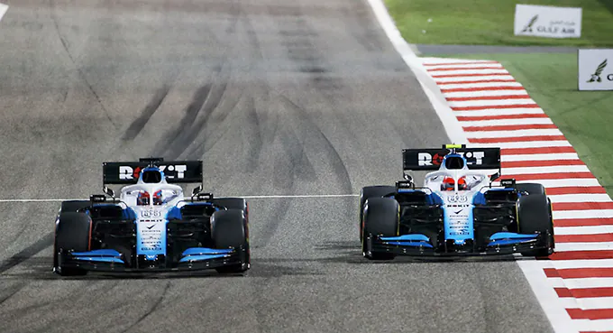 Cyrk Williamsa na torze Interlagos