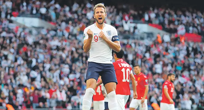 Kane najlepszym strzelcem eliminacji