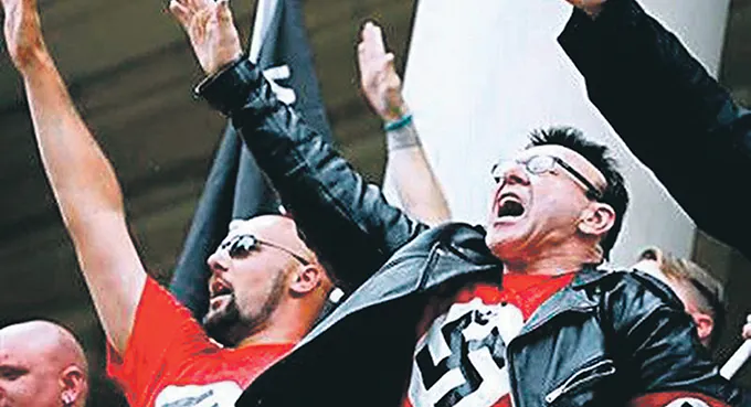 Niemiecka prawicowa chuliganeria