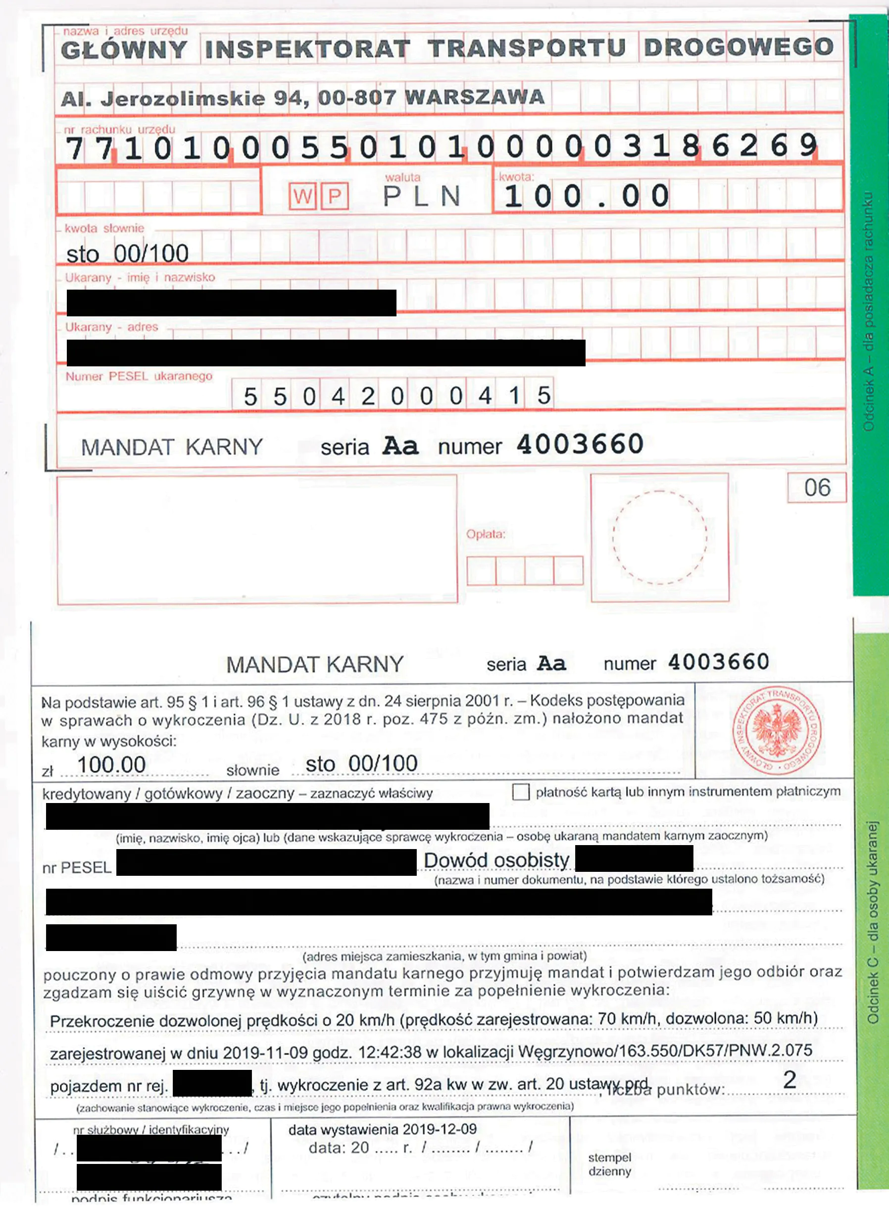 Naprawdę dobra zmiana dla sprawców wykroczeń