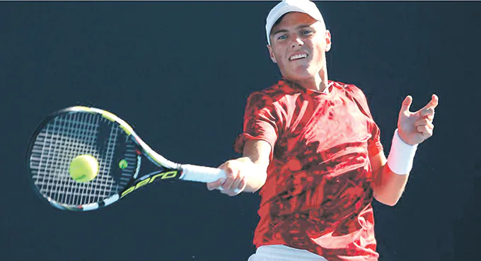 Żuk zaszalał w ATP Cup