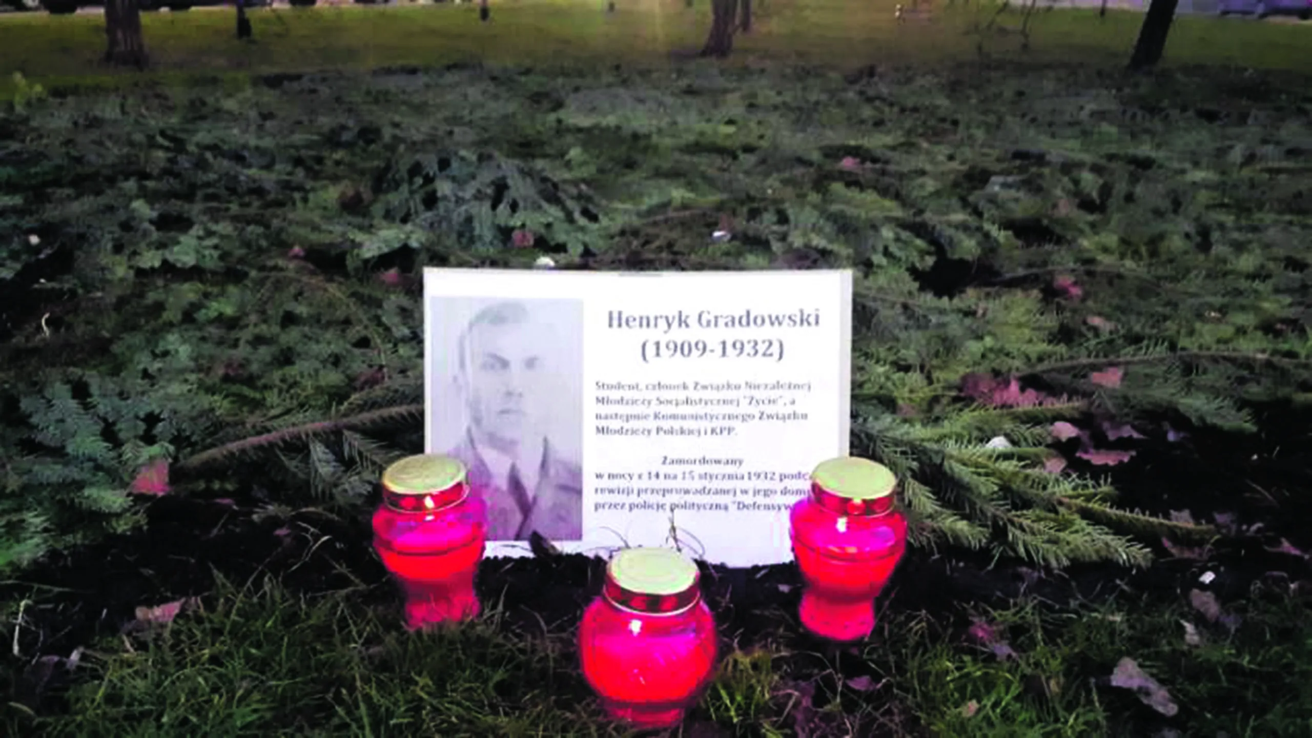 Uczcili pamięć komunisty