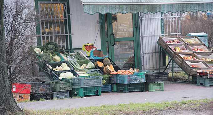 Coraz mniej małych sklepów