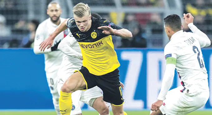 Haaland wyrasta na gwiazdę