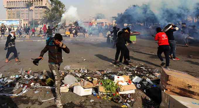 Iracka młodzież krzyczy: mamy dość!