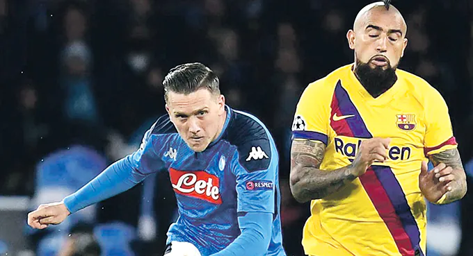 Zieliński nie chce do Barcelony?