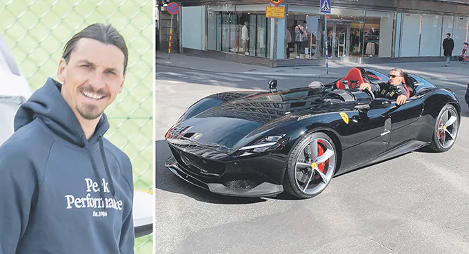 Ibrahimović uwielbia się popisywać