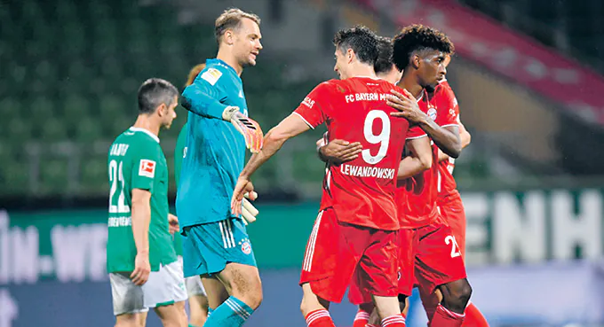 Ósmy mistrzowski tytuł dla Bayernu i Lewego