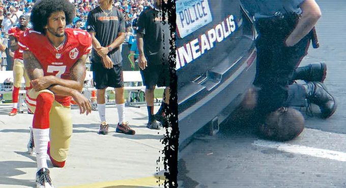 Gest Kaepernicka symbolem protestu