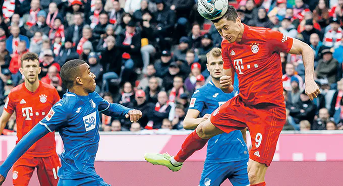 Lewy zadziwia świat