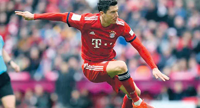 Lewandowski rządzi w Bundeslidze