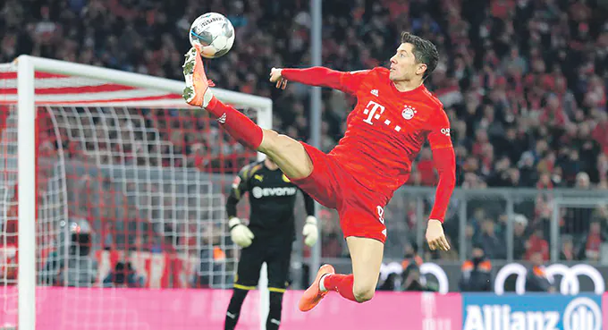 Lewandowski jest królem Bundesligi