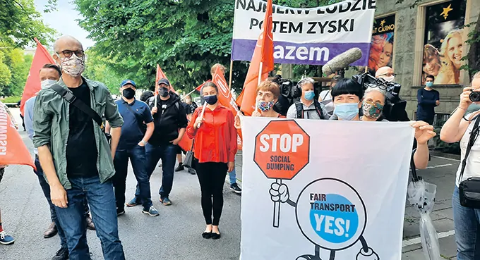 Związki piętnują patologie