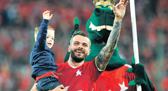 Brożek już więcej goli nie strzeli