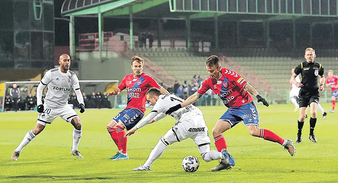 Wirus znów atakuje Legię