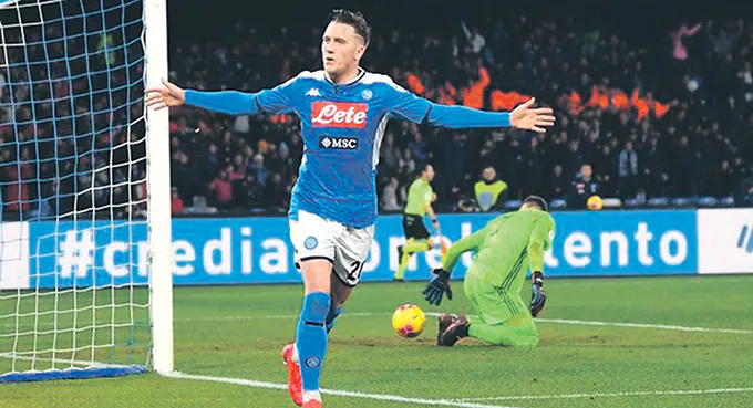 Zieliński nadal będzie grał dla De Laurentiisa