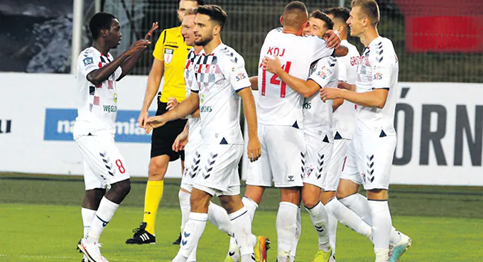 Górnik gra jak z nut